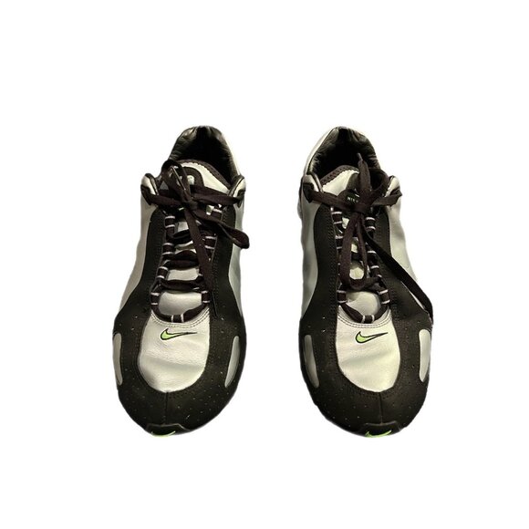 Size 12 - Nike Shox Monster SI Shiny Silver Black - Picture 1 of 7